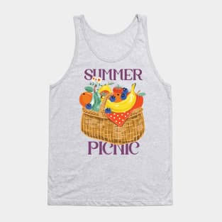 Summer Picnic Basket Tank Top